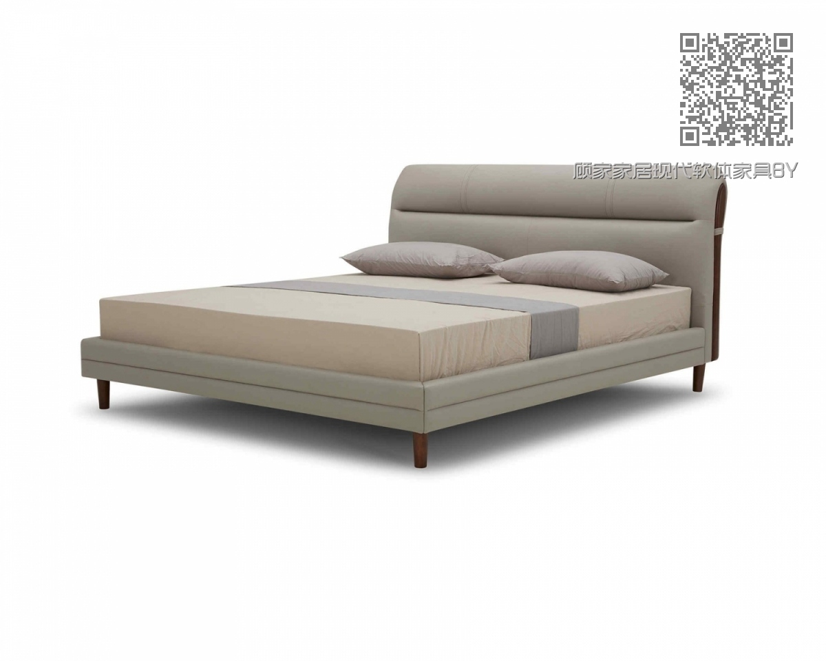 顾家家居现代软体家具BYB112床