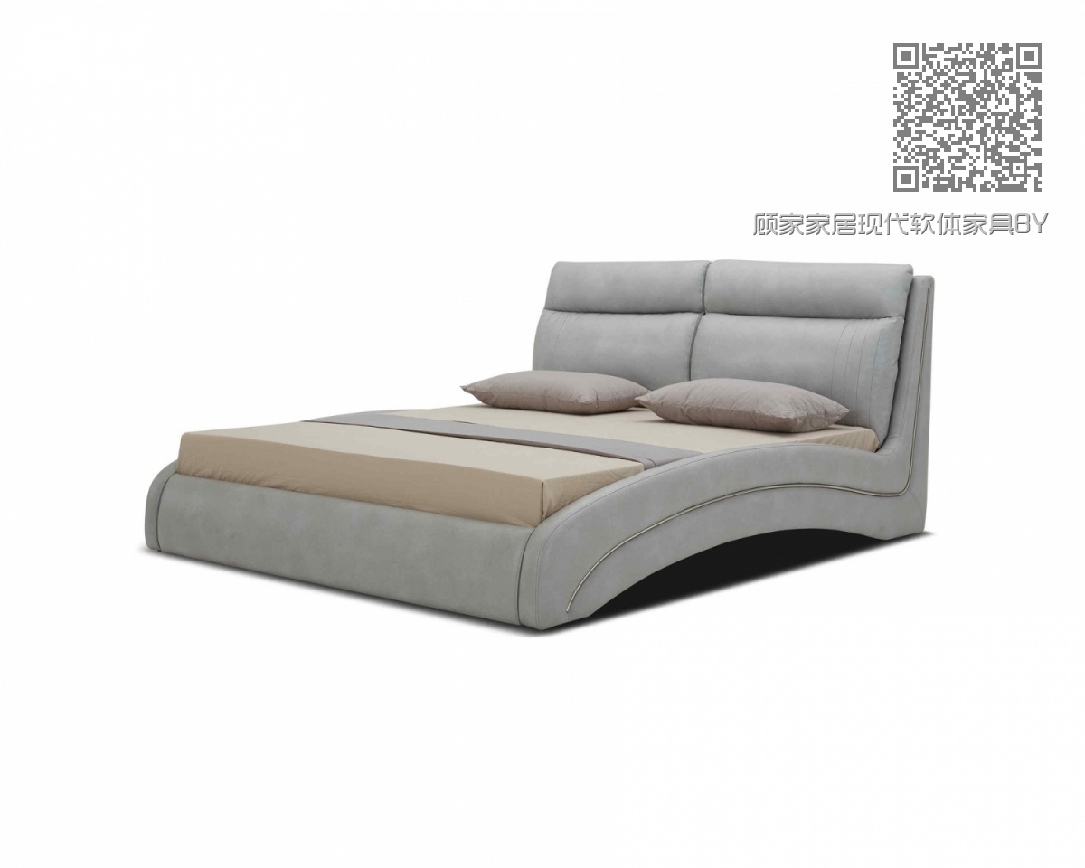 顾家家居现代软体家具BYB115床