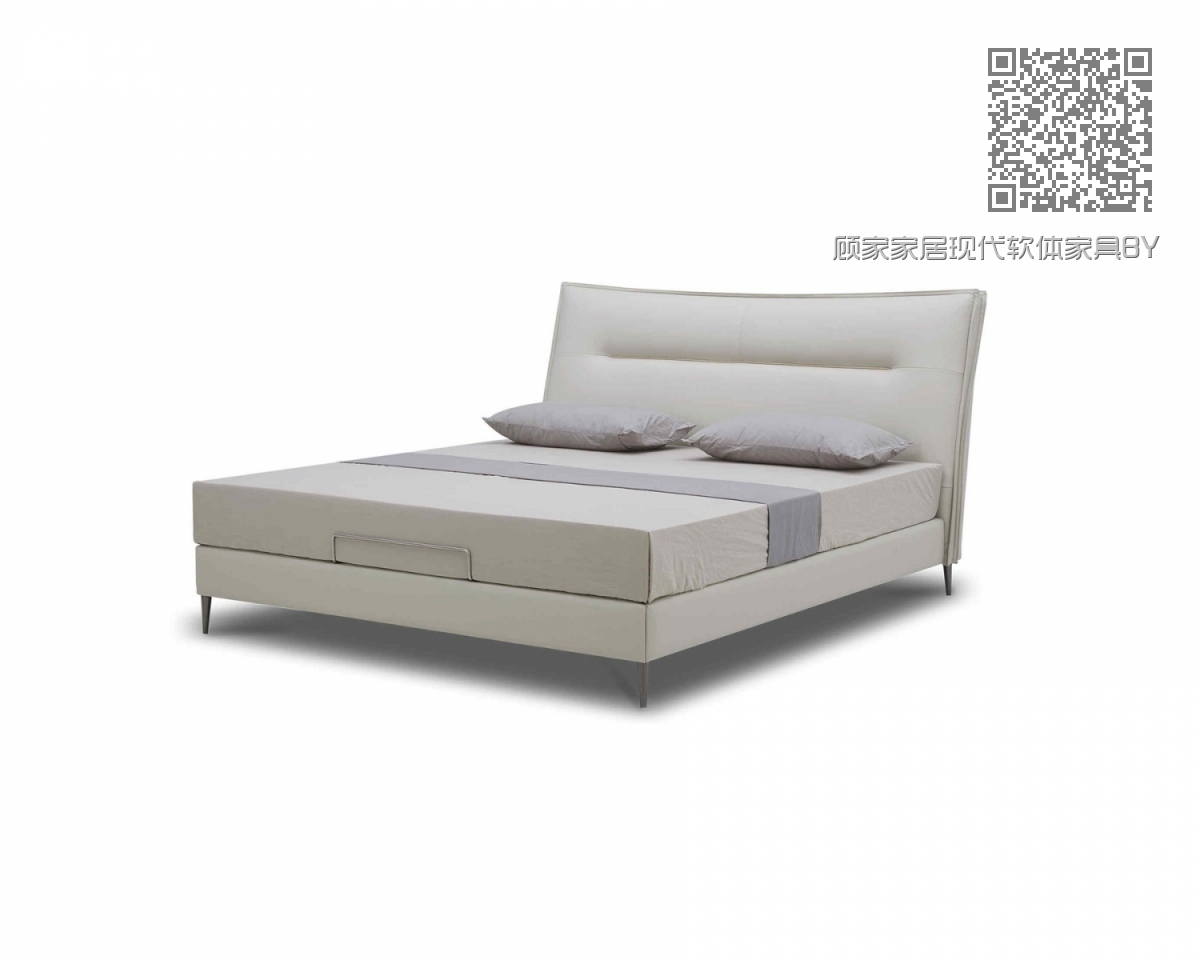 顾家家居现代软体家具BYB808床