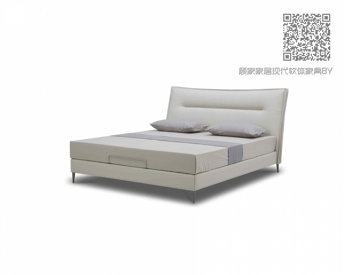 顾家家居现代软体家具BYB808B床