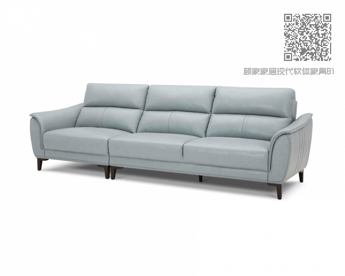 顾家家居现代软体家具8168沙发