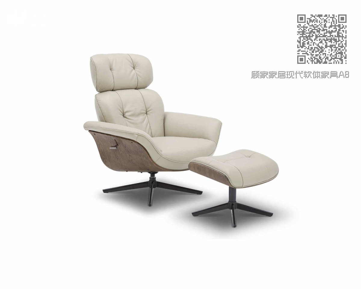 顾家家居现代软体家具A8181沙发