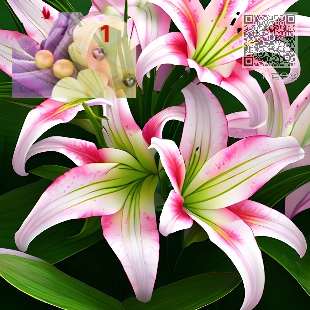 1 百合花 1 百合花