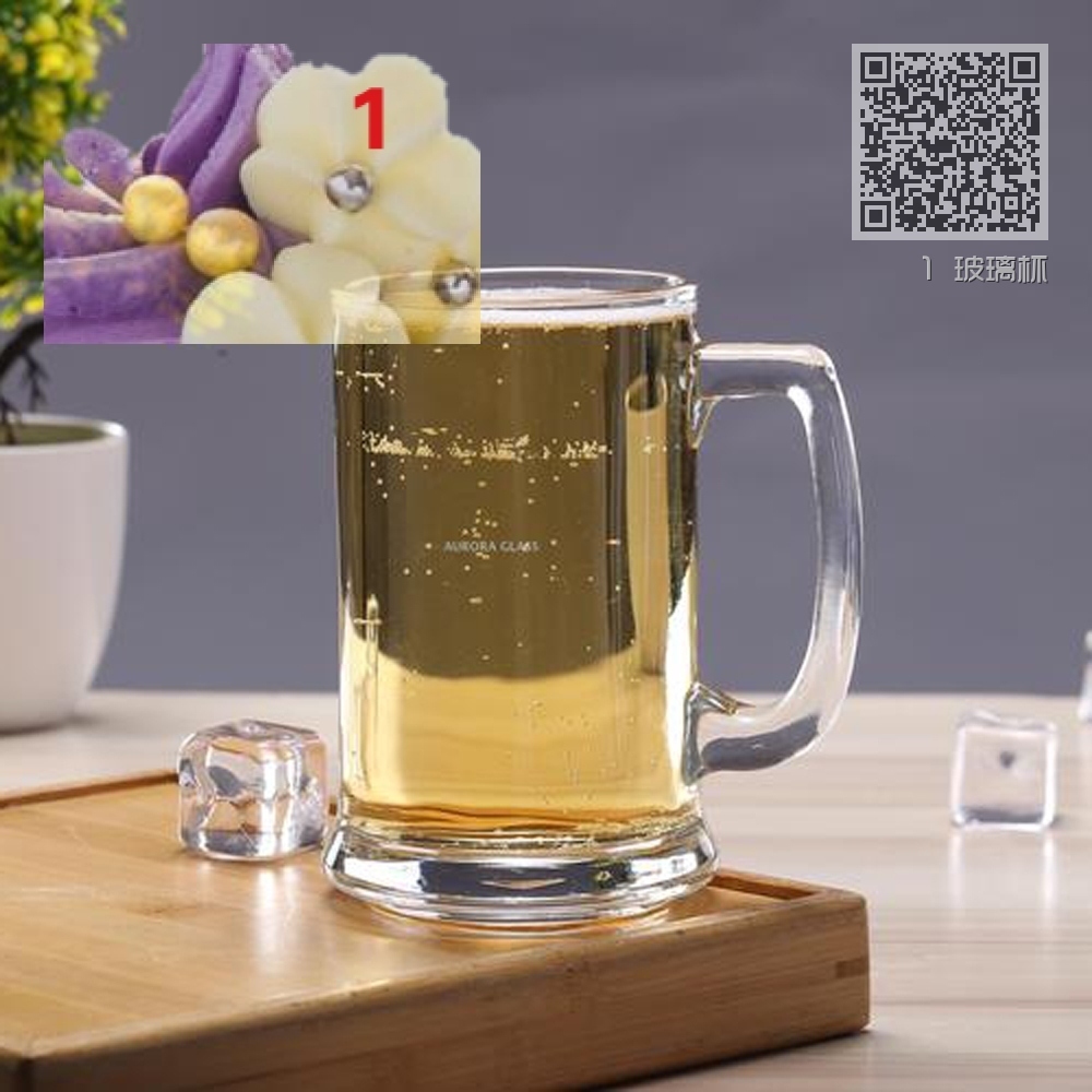 1 玻璃杯 1 玻璃杯