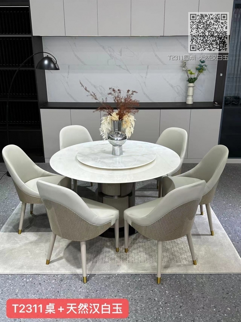 T2311圆桌 天然汉白玉 T2311圆桌 天然汉白玉