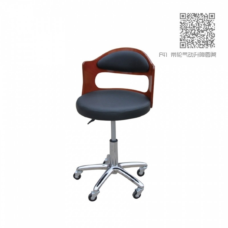 F41 带轮气动升降圆凳 F41 带轮气动升降圆凳
