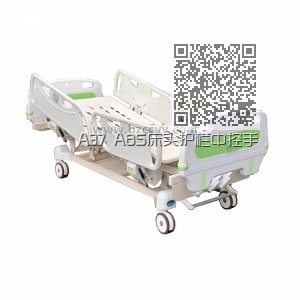 A37 ABS床头护栏中控手动三摇护理床 A37 ABS床头护栏中控手动三摇护理床
