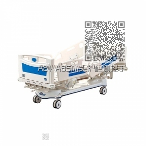 A24 ABS床头护栏侧控手动三摇护理床 A24 ABS床头护栏侧控手动三摇护理床