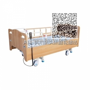 A14 实木床头床框轮腿结合电动三功能护理床 A14 实木床头床框轮腿结合电动三功能护理床