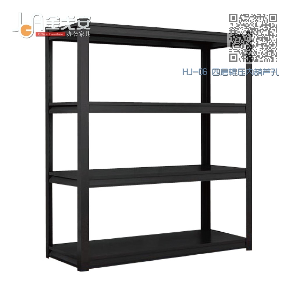 HJ-06 四层辊压内葫芦孔角钢货架 HJ-06 四层辊压内葫芦孔角钢货架
