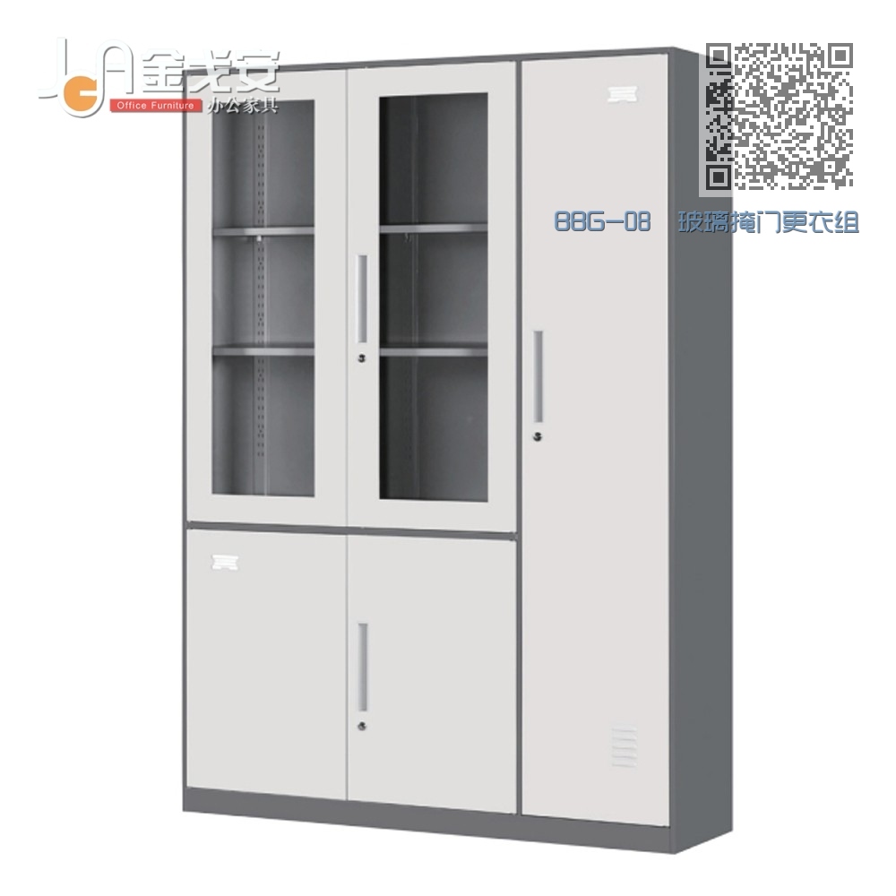 BBG-08 玻璃掩门更衣组合柜 BBG-08 玻璃掩门更衣组合柜