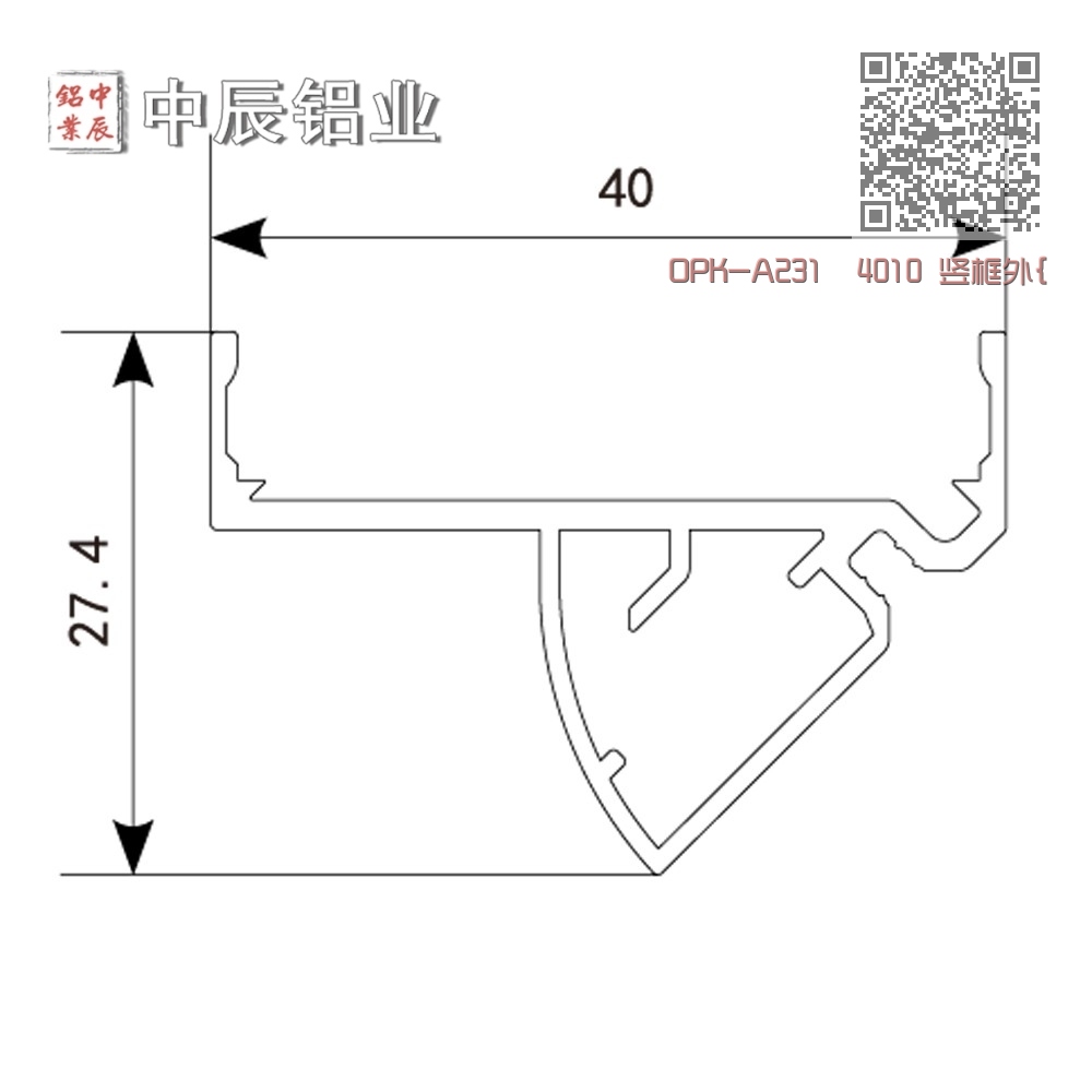 OPK-A231 4010 竖框外{直角对碰} OPK-A231 4010 竖框外{直角对碰}