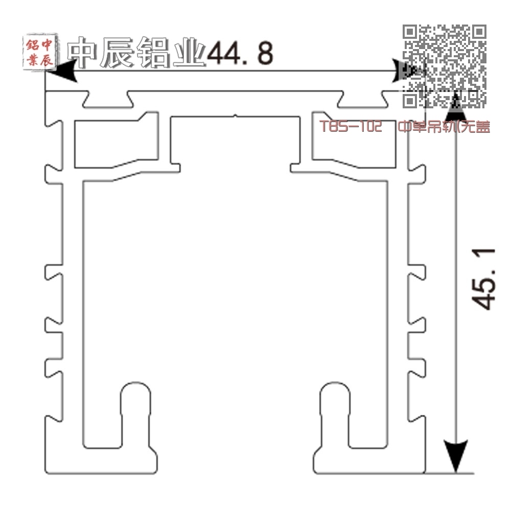 TBS-102 中单吊轨(无盖板不绣钢) TBS-102 中单吊轨(无盖板不绣钢)