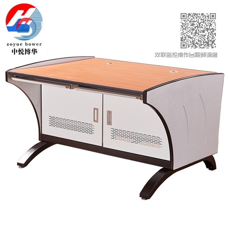 双联监控操作台视频调度台指挥桌办公桌工作台545 双联监控操作台视频调度台指挥桌办公桌工作台545