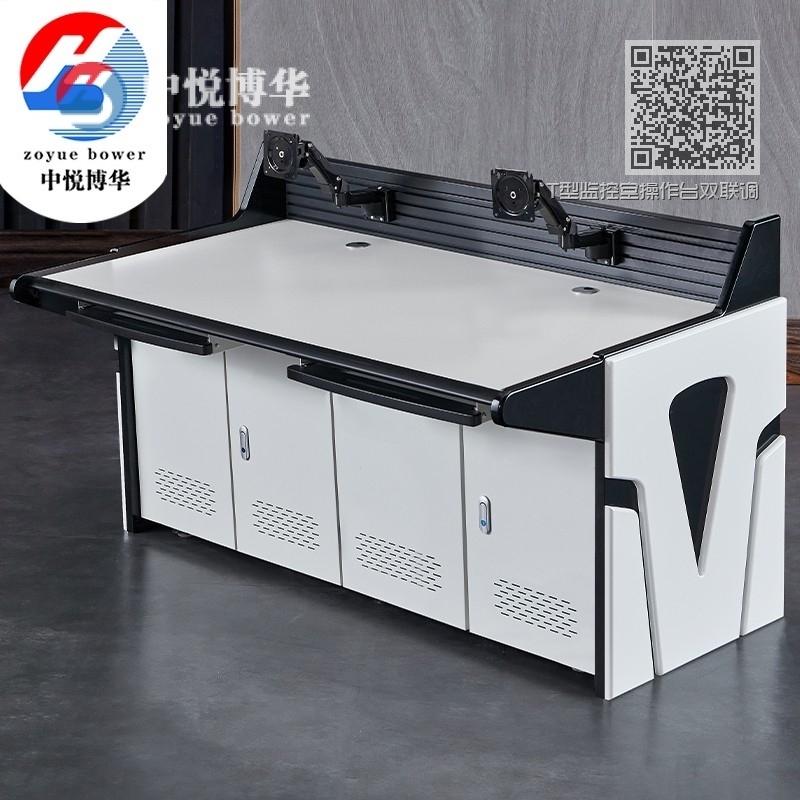 T型监控室操作台双联调度台工作台接警台办公桌(800每联) T型监控室操作台双联调度台工作台接警台办公桌(800每联)