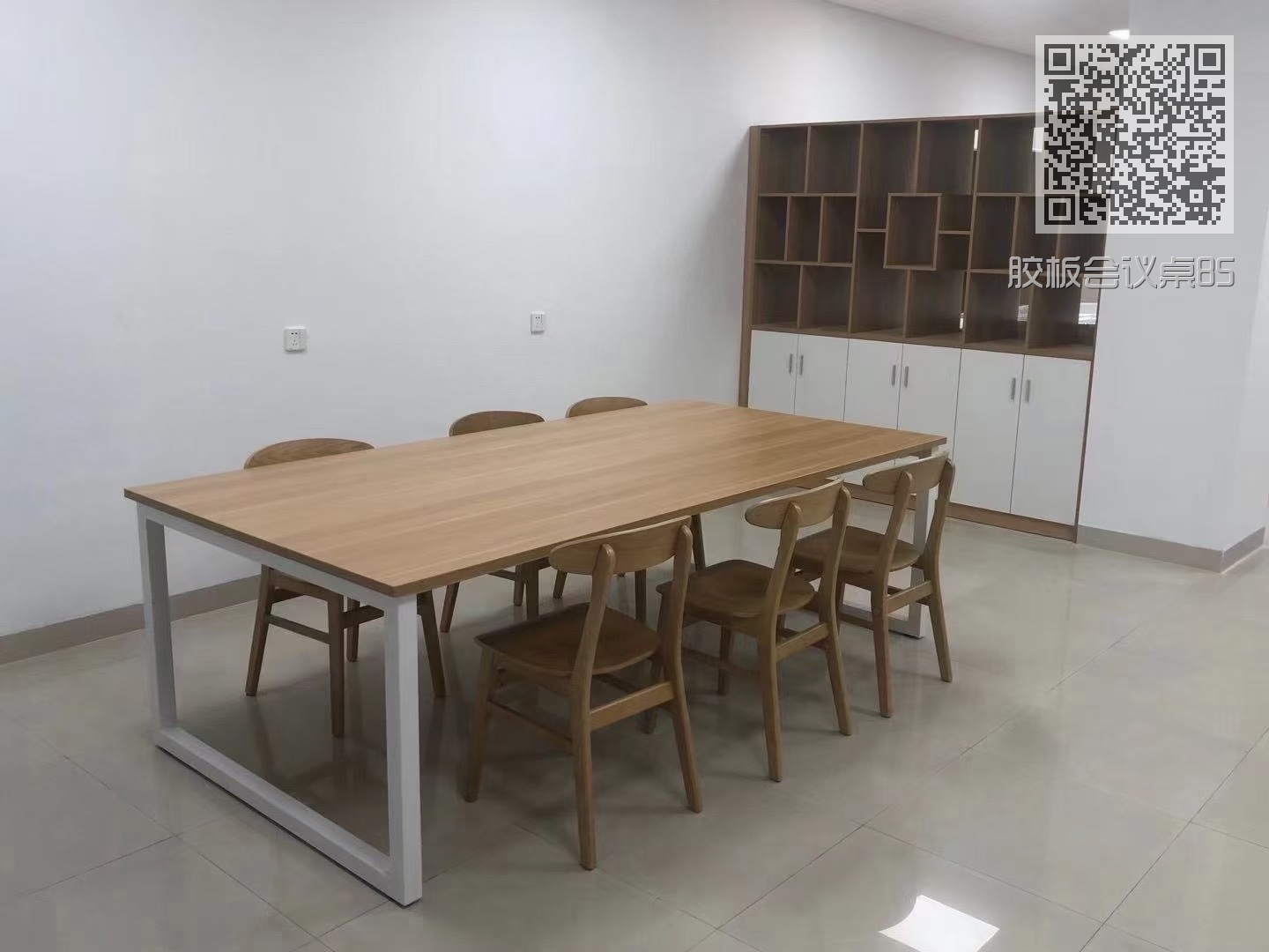 胶板会议桌85