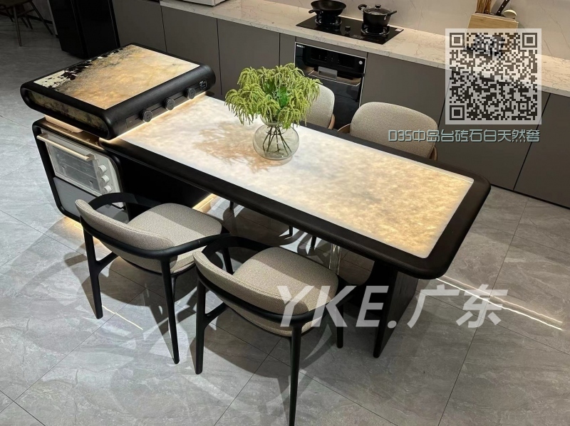 D35中岛台砖石白天然奢石 D35中岛台砖石白天然奢石