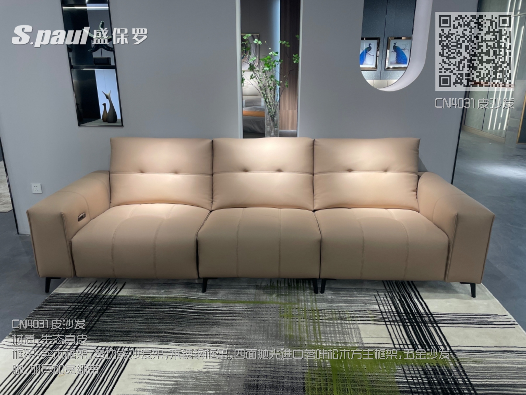 CN4031皮沙发 CN4031皮沙发