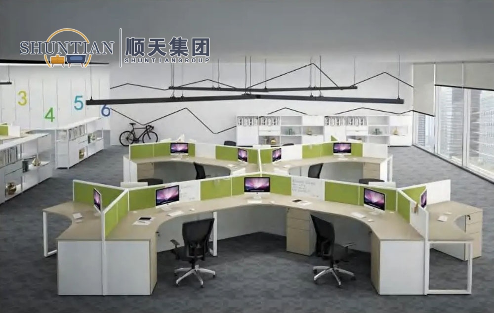 06 屏风工位