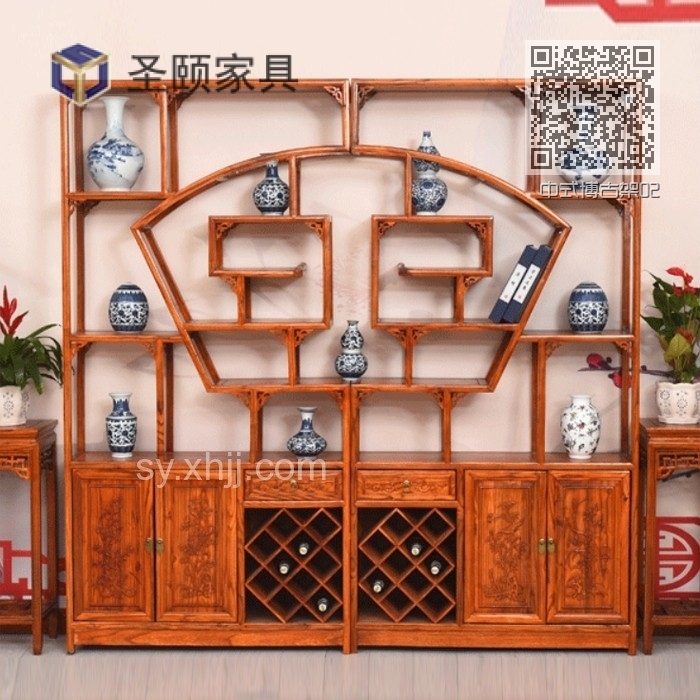 中式博古架02