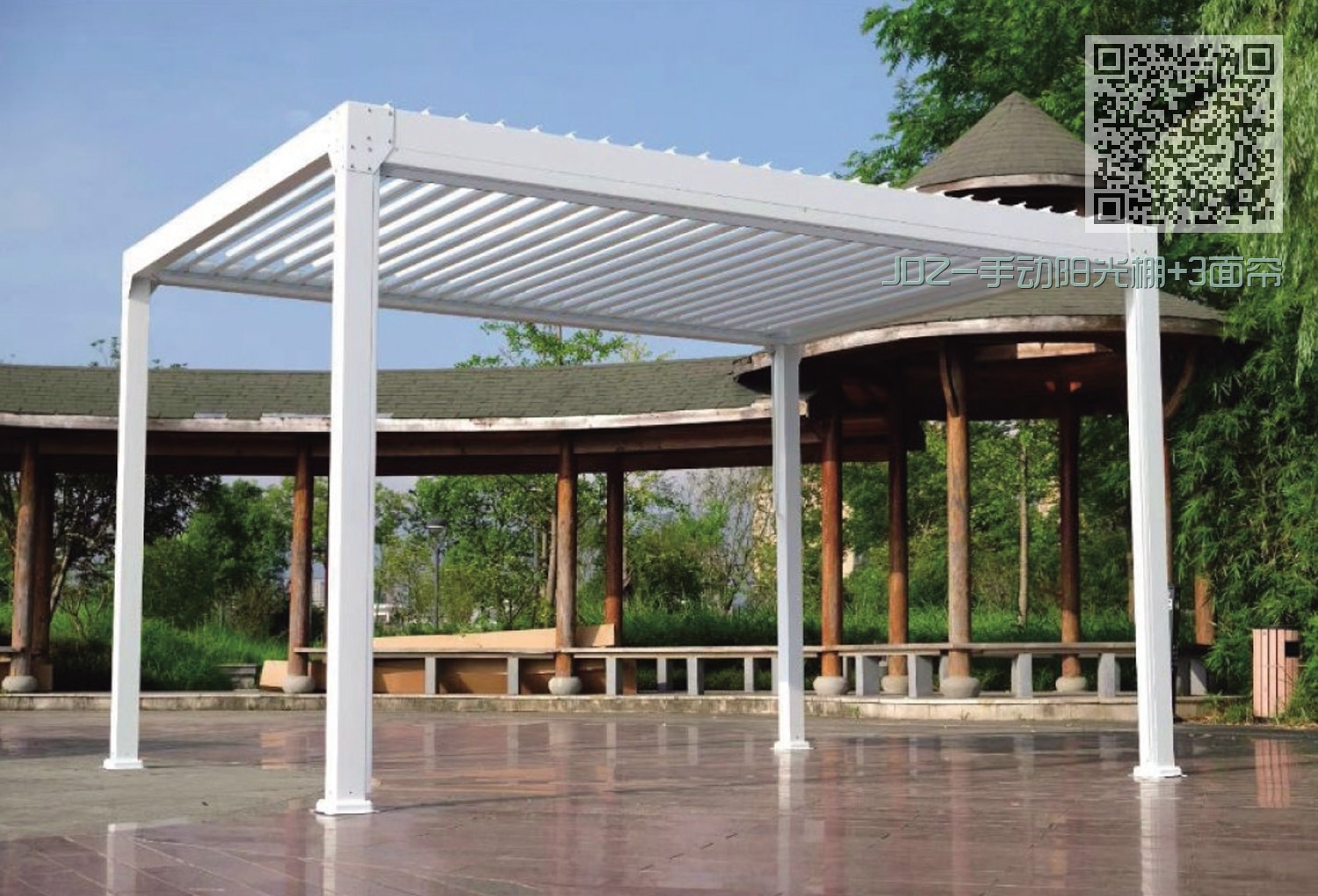 JDZ-手动阳光棚+3面帘 JDZ-手动阳光棚+3面帘