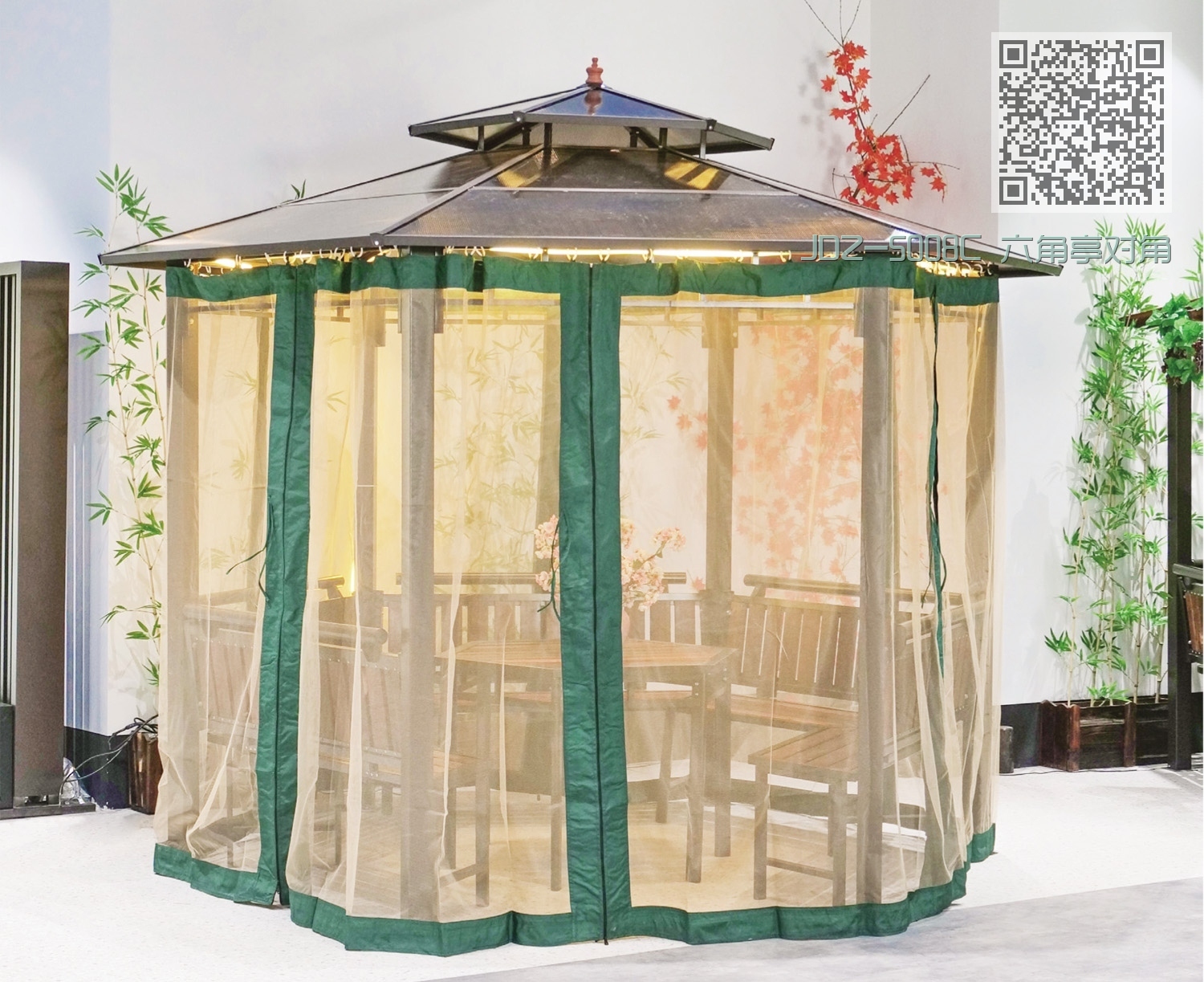 JDZ-5008C 六角亭对角 JDZ-5008C 六角亭对角