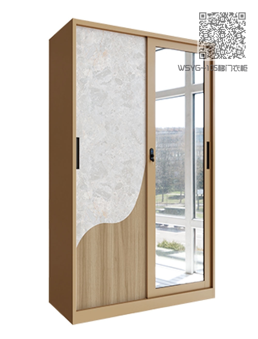 WSYG-105移门衣柜 WSYG-105移门衣柜