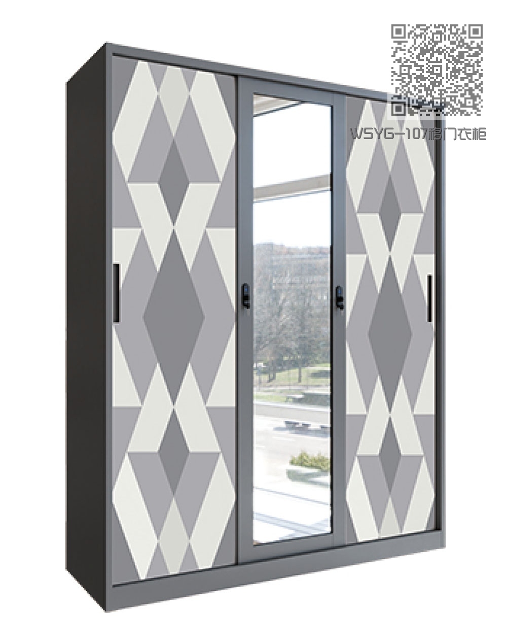 WSYG-107移门衣柜 WSYG-107移门衣柜