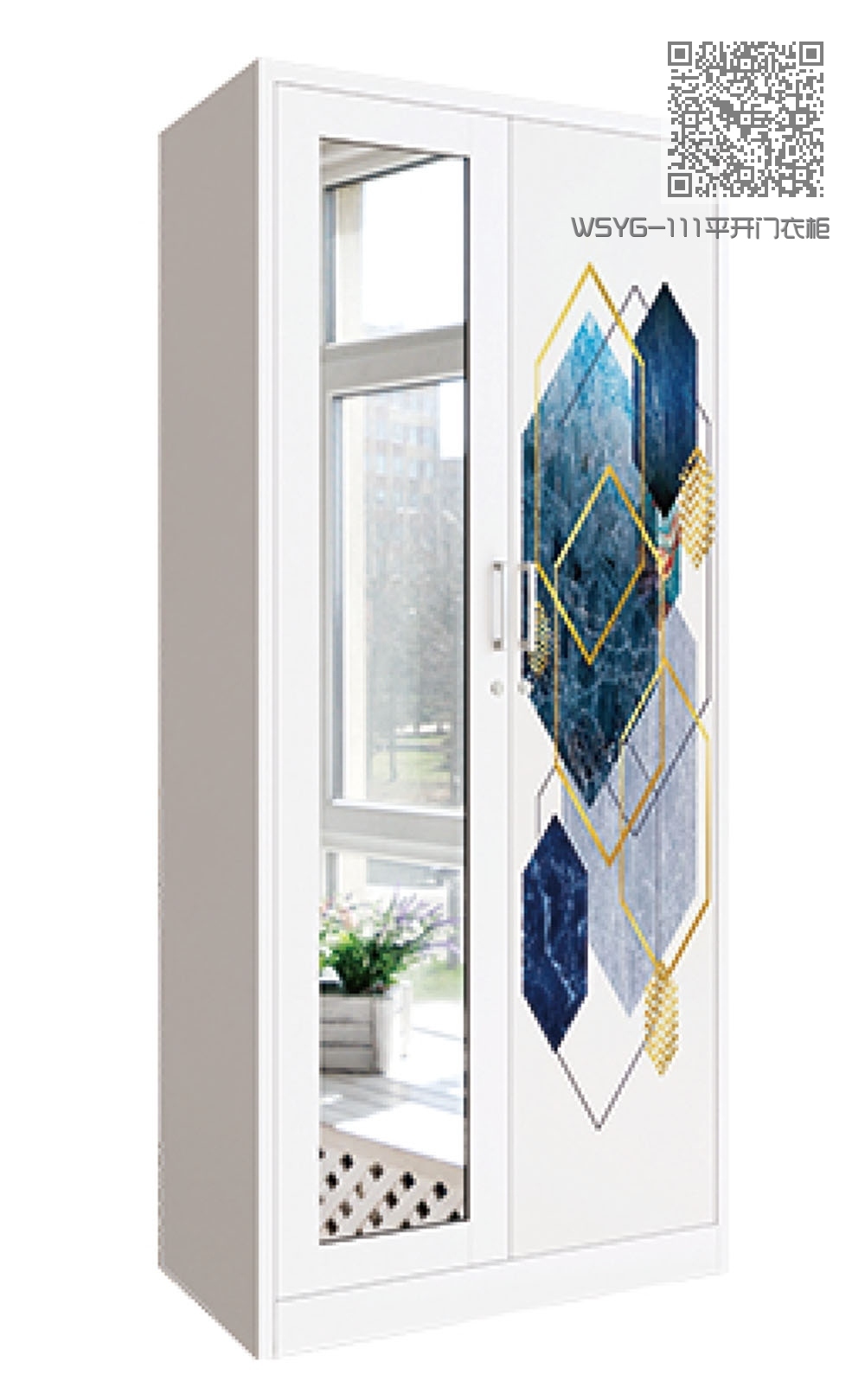 WSYG-111平开门衣柜 WSYG-111平开门衣柜