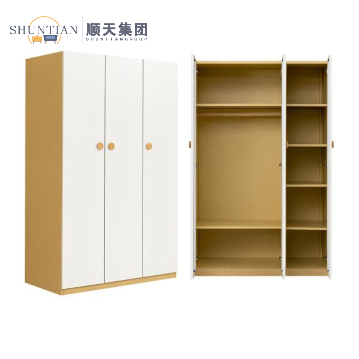 1200宽三门对开