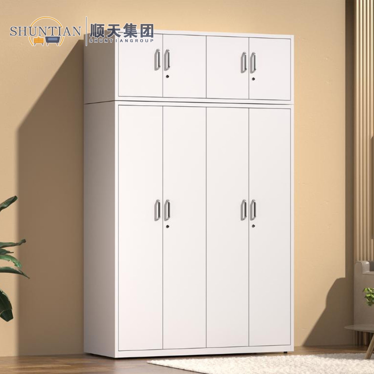 叠加顶柜设计  