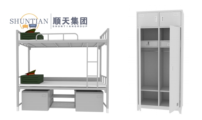 制式柜+制式上下床