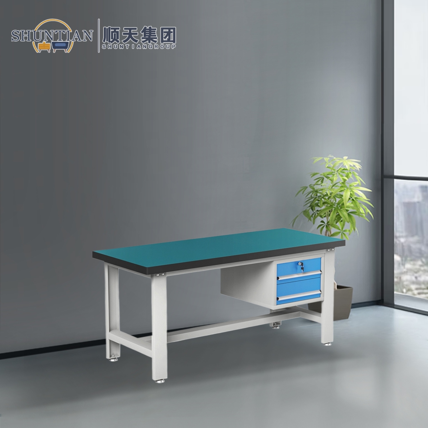 GZT-08 重型工作台-吊二斗 GZT-08 重型工作台-吊二斗