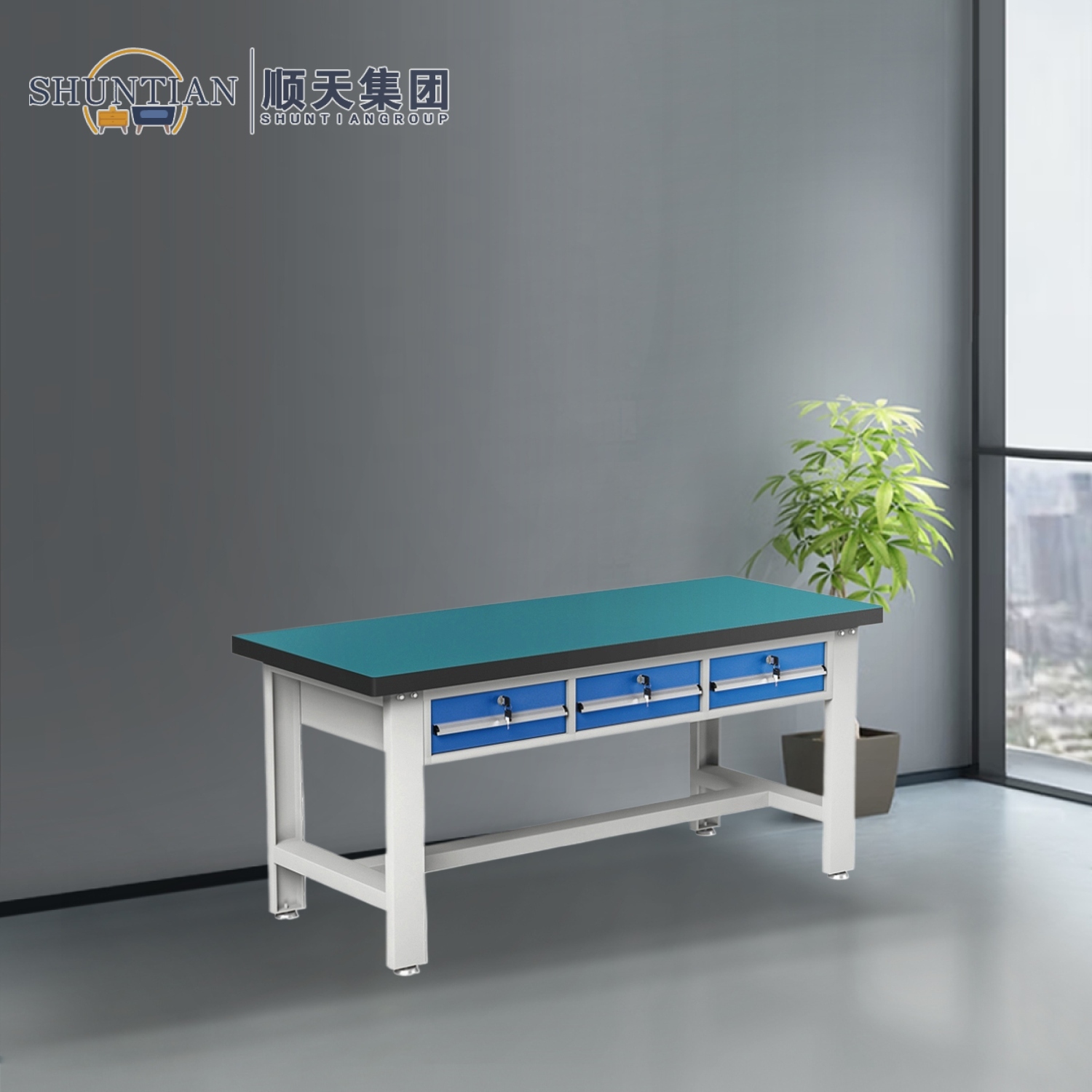 GZT-09 重型工作台-平三抽 GZT-09 重型工作台-平三抽