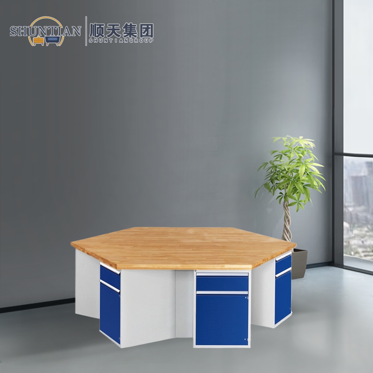 GZT-28 六边形重型工作台 GZT-28 六边形重型工作台