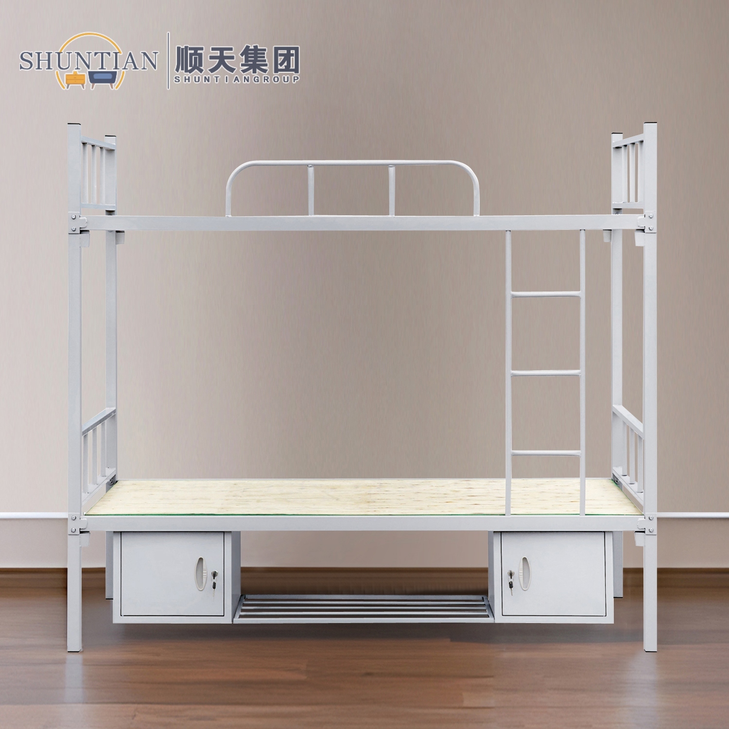 GZC-62 方管插裤上下铁床+床底柜+鞋架 GZC-62 方管插裤上下铁床+床底柜+鞋架