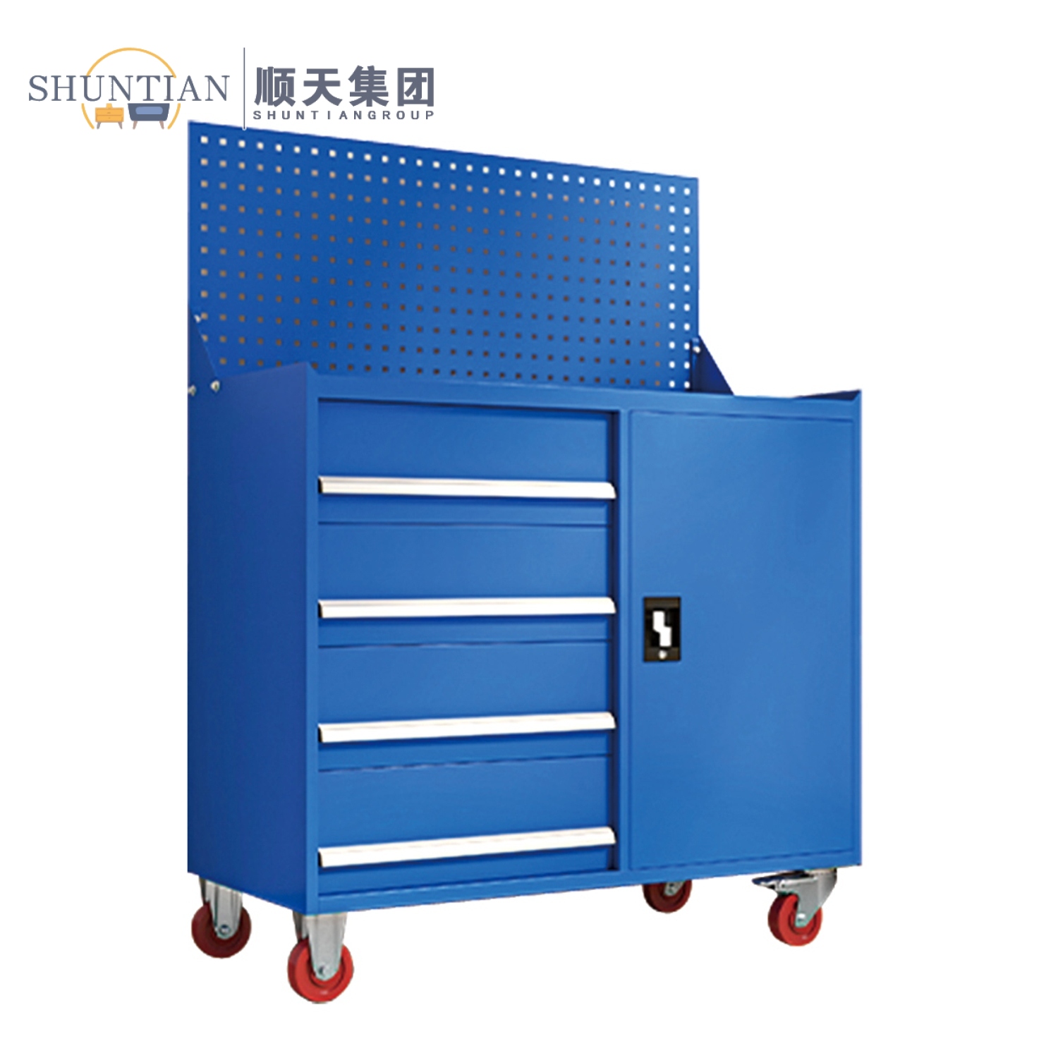 GJJ-12    工具车-四斗单门-挂网