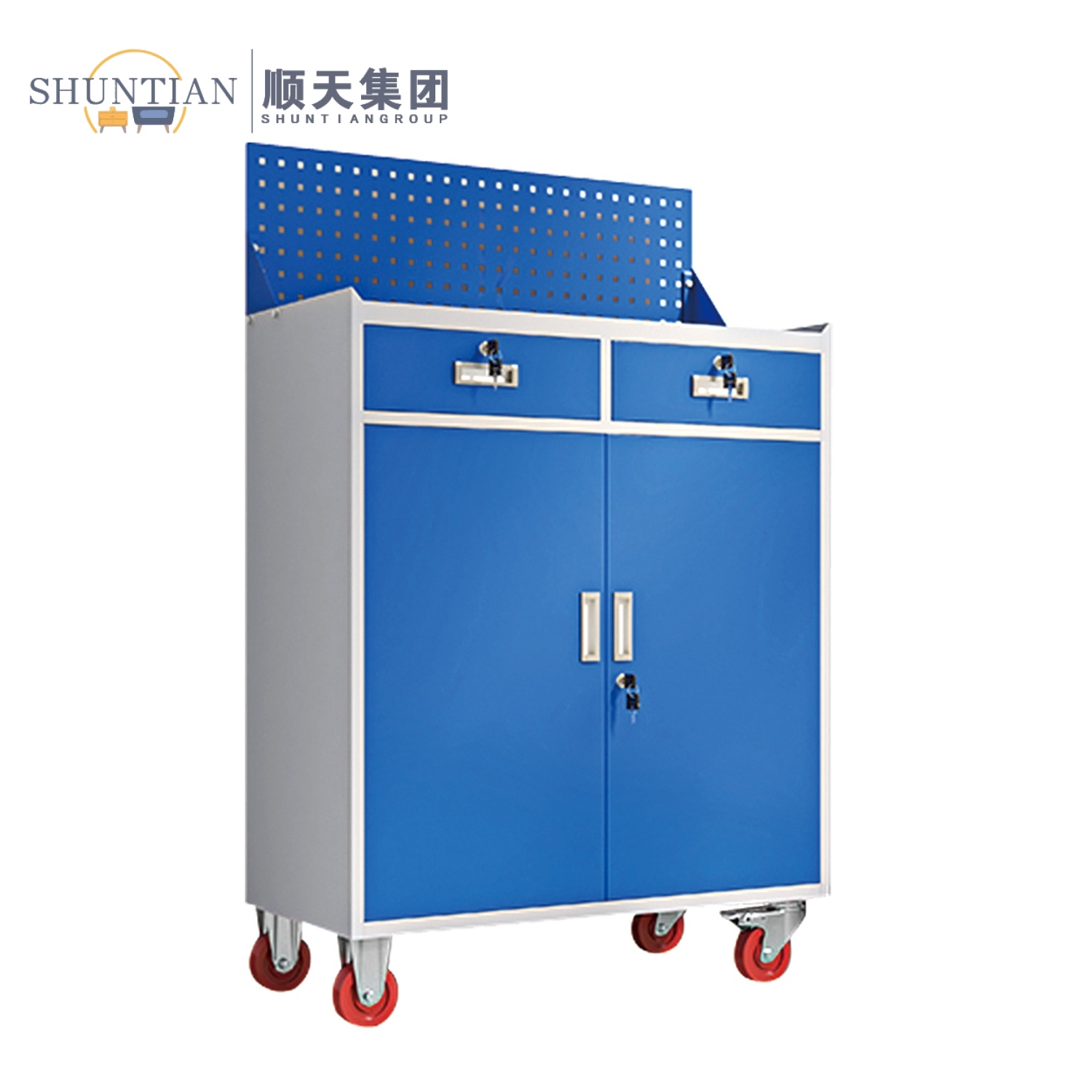 GJJ-13    工具车-二斗对开门-挂网