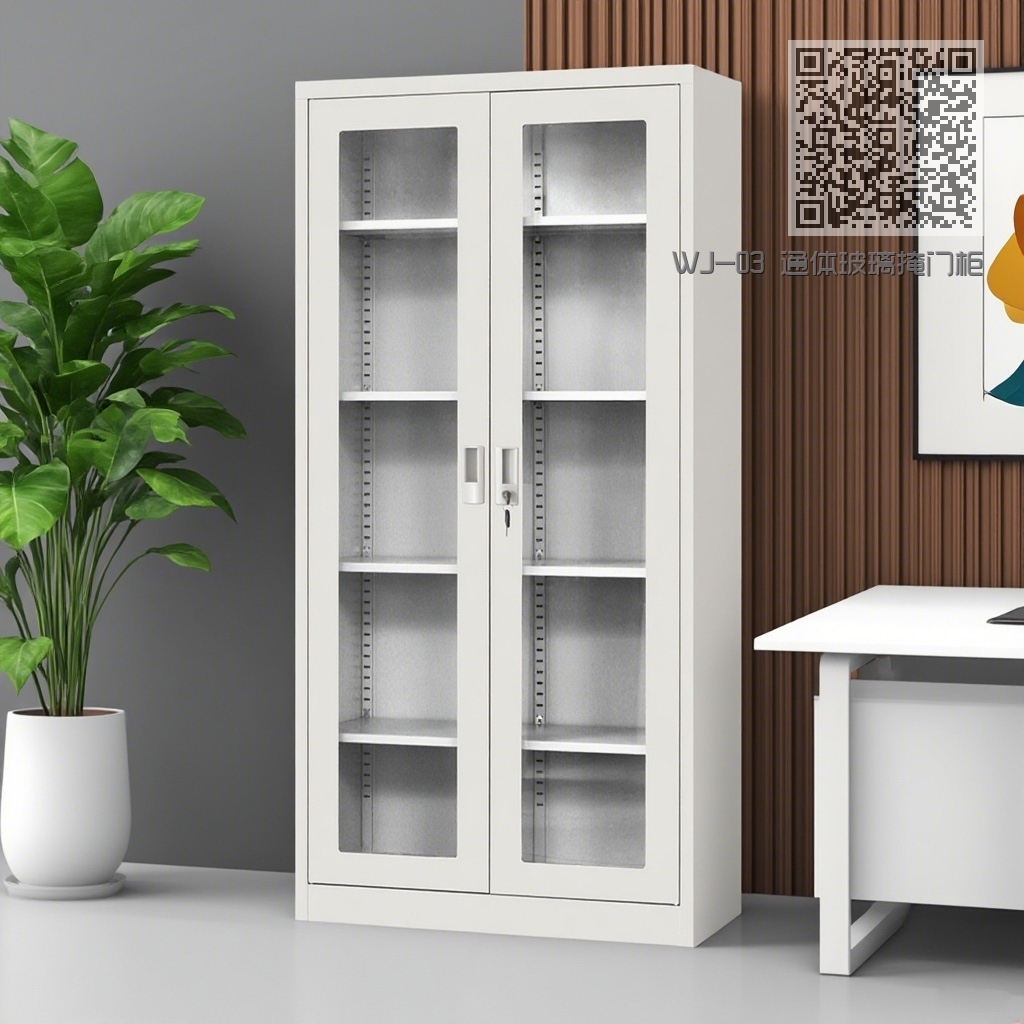 WJ-03 通体玻璃掩门柜 WJ-03 通体玻璃掩门柜