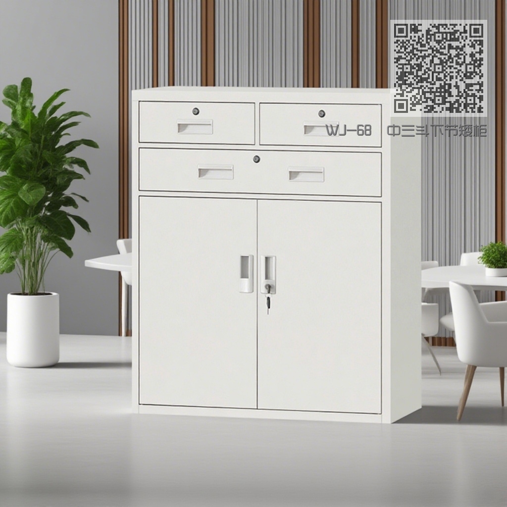 WJ-68 中三斗下节矮柜 WJ-68 中三斗下节矮柜