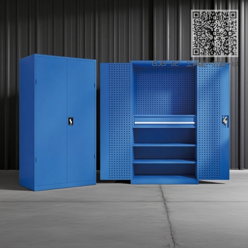 GJG-02 工具柜-双板-单斗-挂网 GJG-02 工具柜-双板-单斗-挂网