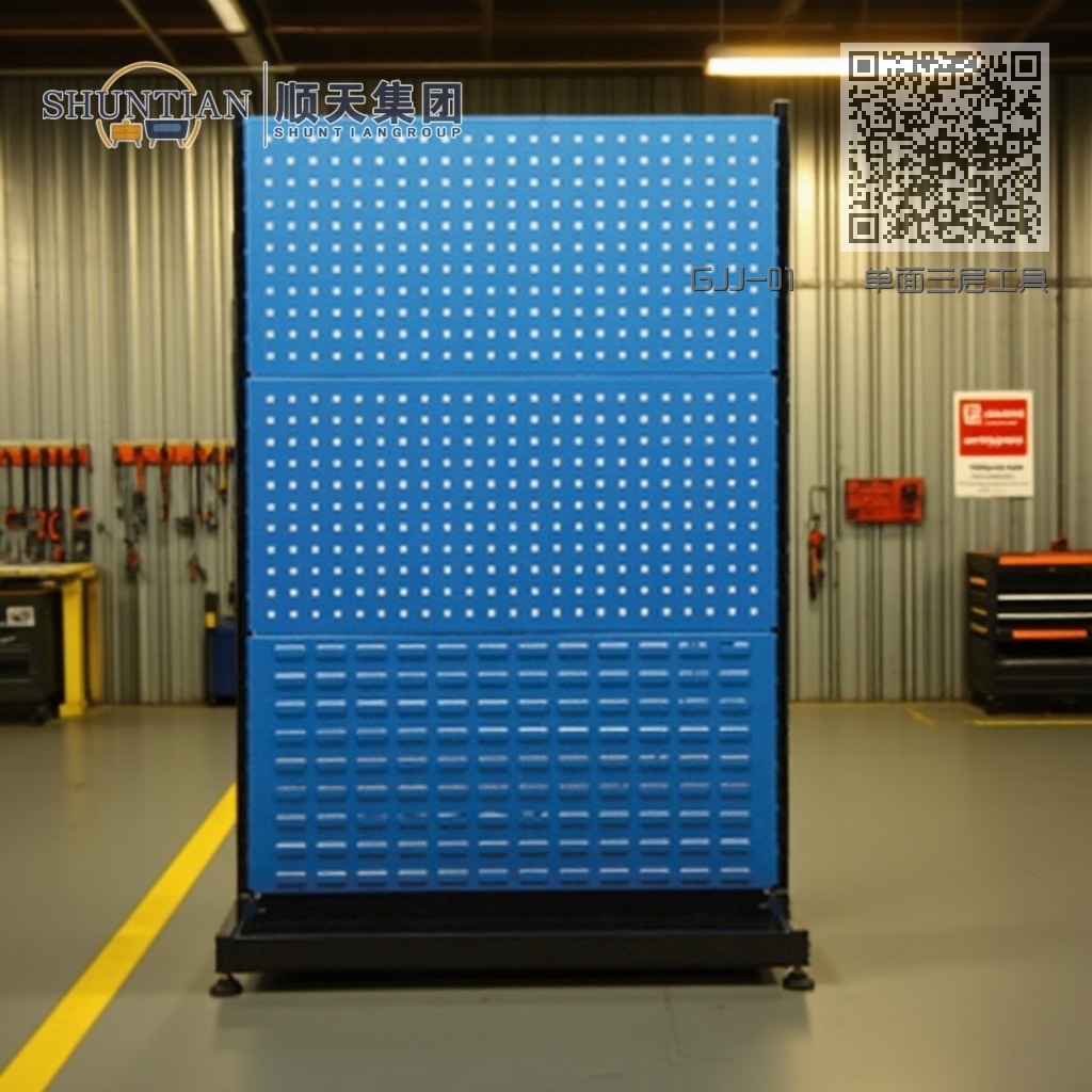 GJJ-01 单面三层工具架-固定 GJJ-01 单面三层工具架-固定