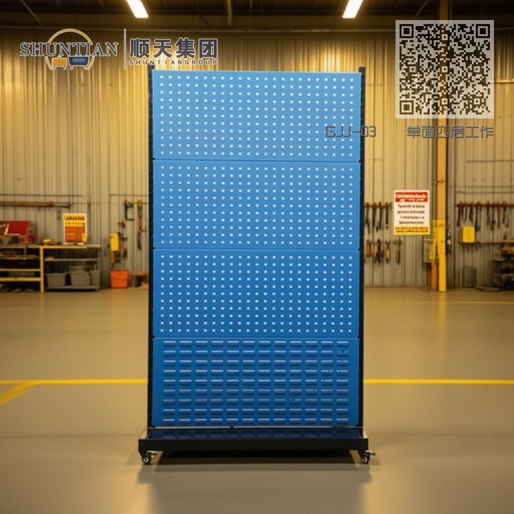 GJJ-03 单面四层工作架-固定 GJJ-03 单面四层工作架-固定