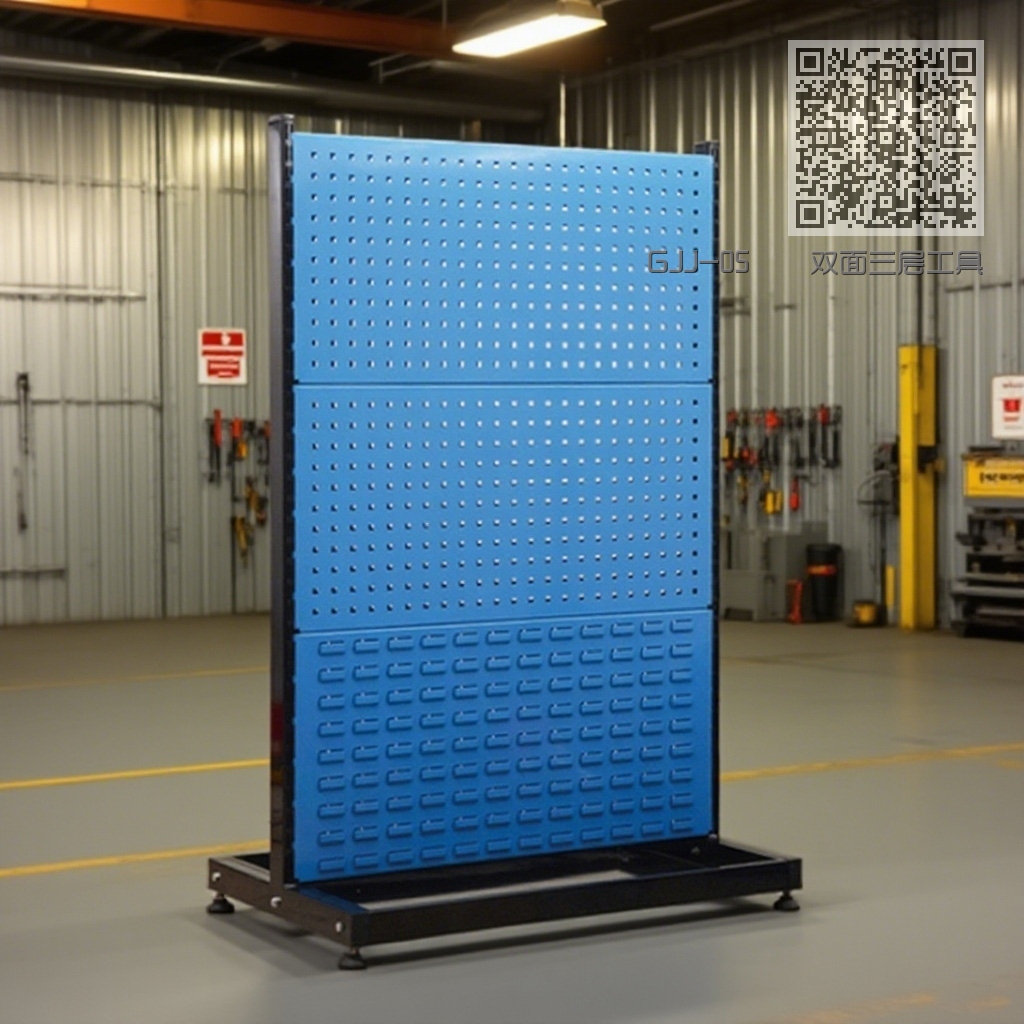 GJJ-05 双面三层工具架-固定 GJJ-05 双面三层工具架-固定