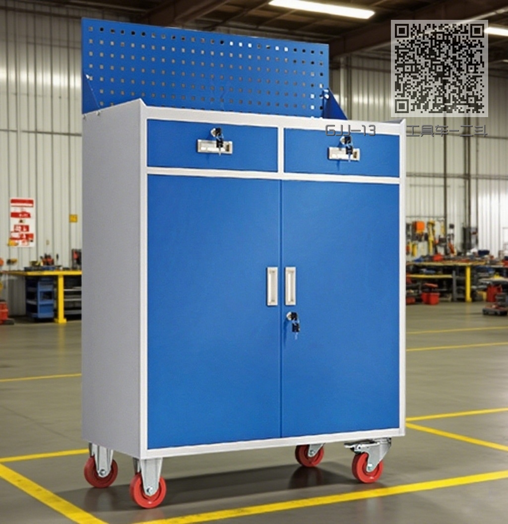 GJJ-13 工具车-二斗对开门-挂网 GJJ-13 工具车-二斗对开门-挂网