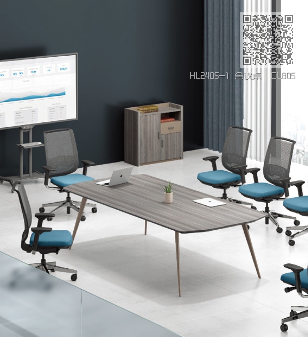 HL2405-1 会议桌 斜边 HL2405-1 会议桌 斜边