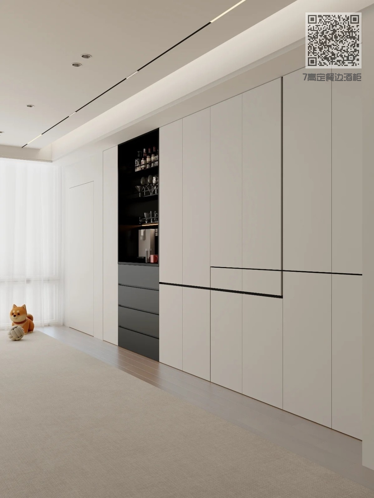 7高定餐边酒柜