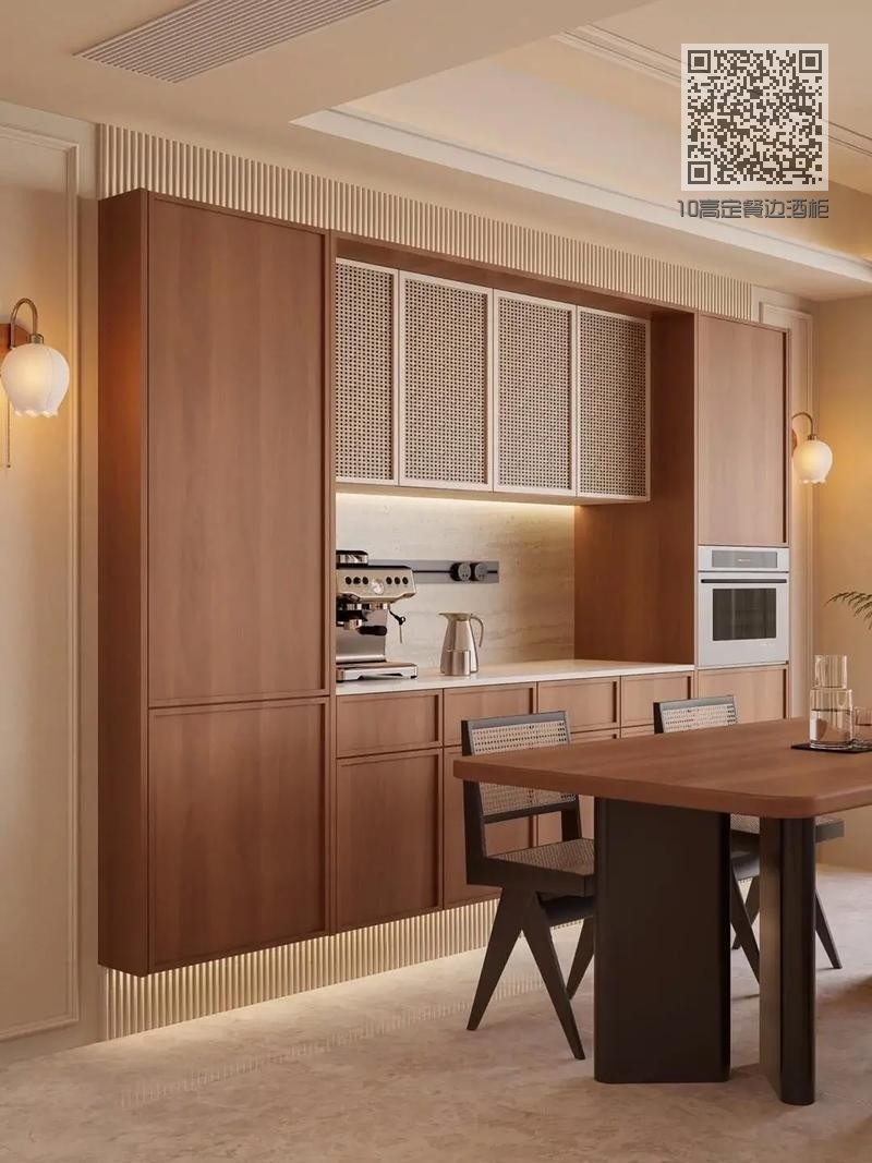 10高定餐边酒柜