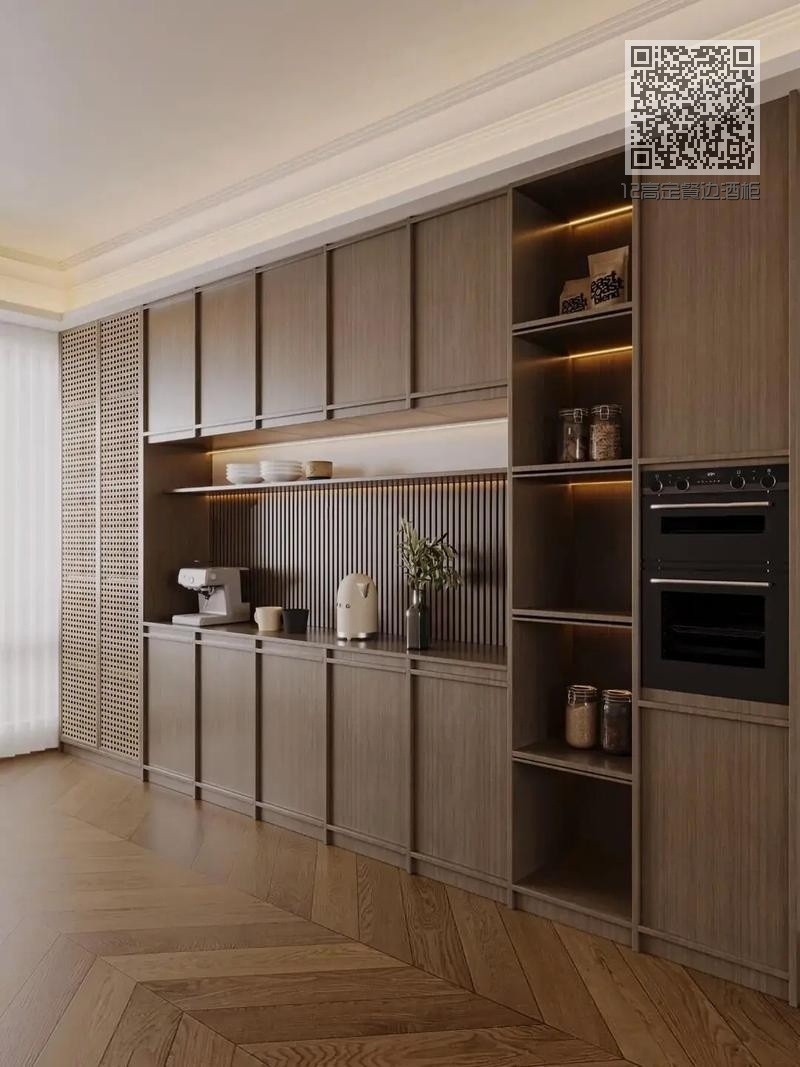 12高定餐边酒柜