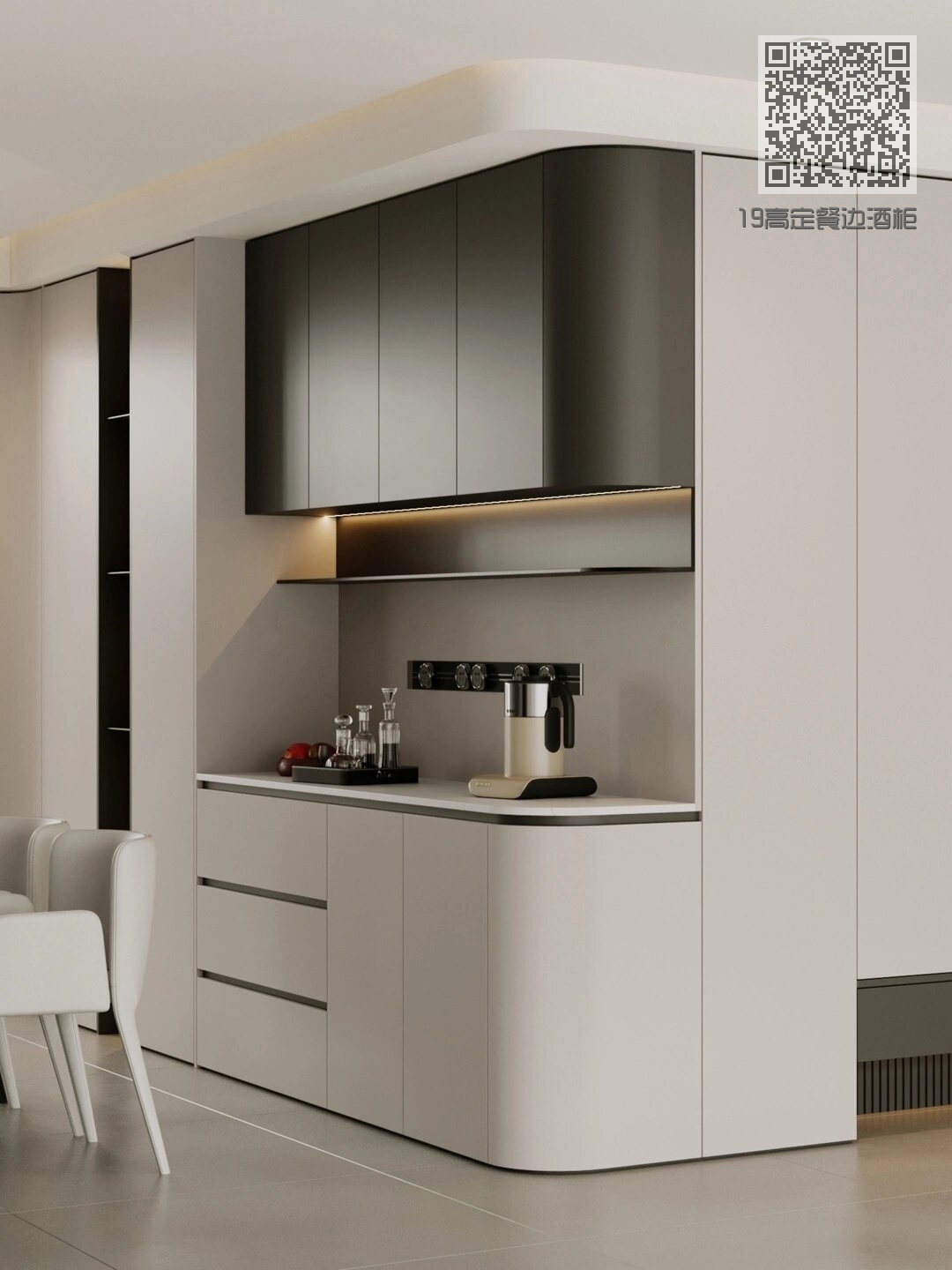 19高定餐边酒柜